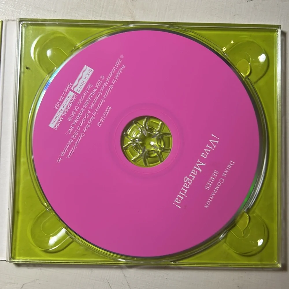Williams Sonoma Viva Margarita Fiesta cd/recipes music